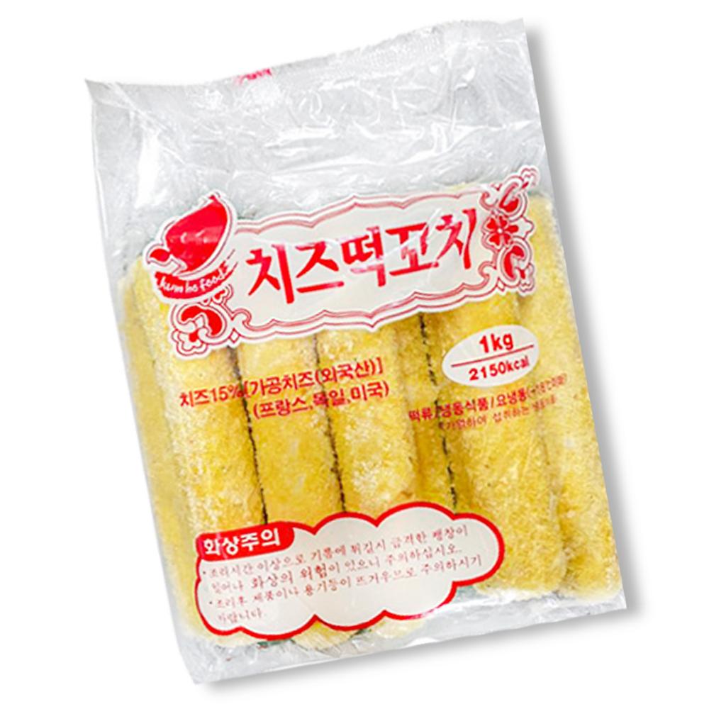치즈 떡도그 1kg 100g 10개 분식 간식 : 곰왕푸드몰