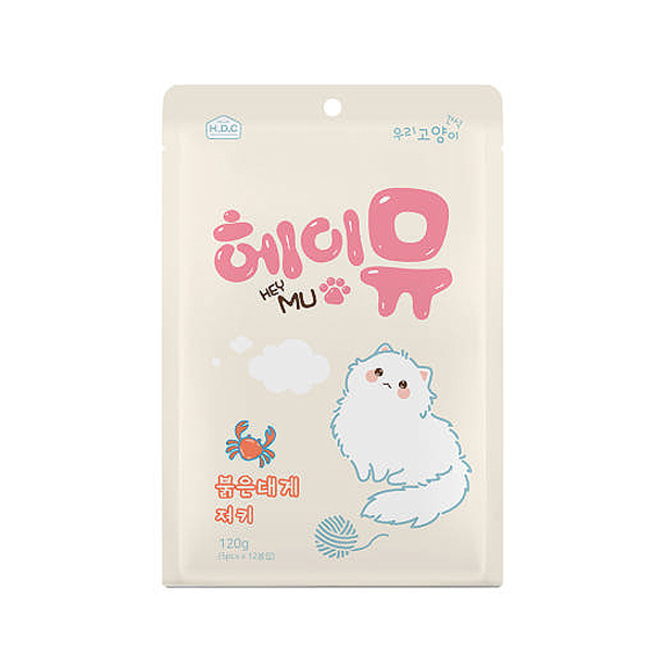 HDC 헤이뮤 져키 붉은 대게, 120g, 1개 : 남다른펫