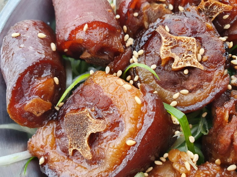 맛상 돼지꼬리 족발 300g : 직접 푸드