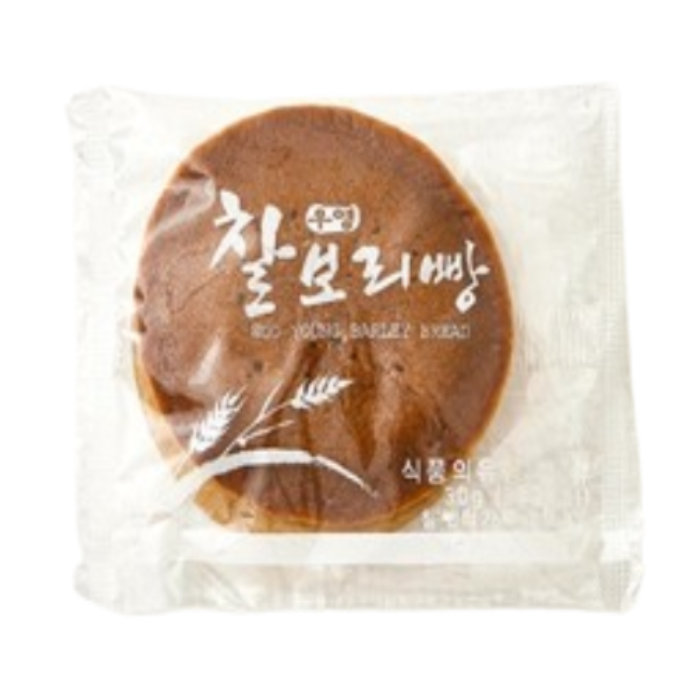 달지 않은 구수한 찰보리빵 70개(개당 30g) : 제이하스몰