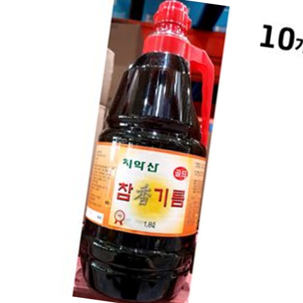 치악산 참 향기름 A급 골드 1.8L 10개입 식자재 깨기름 : 짱식자재마트