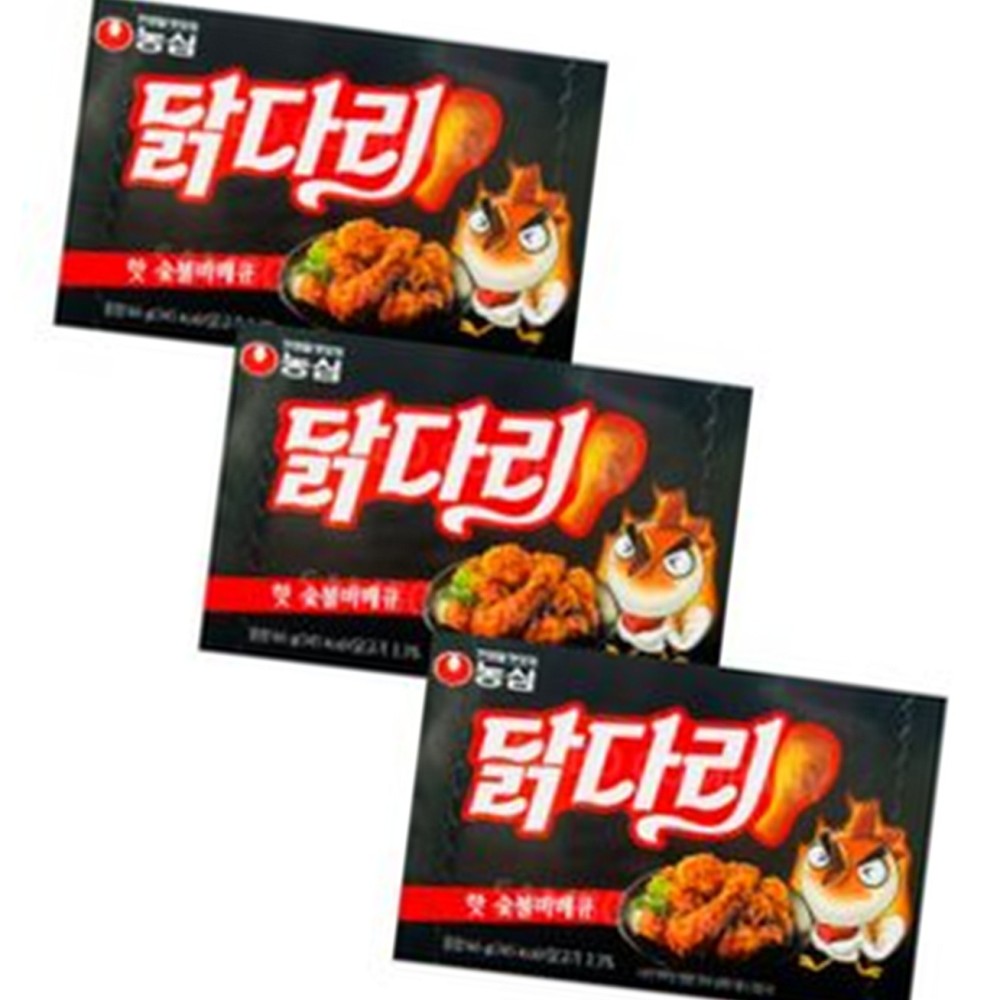 닭다리 핫숯불바베큐맛 3개 식자재, 평점 상위 : 준 준 상회