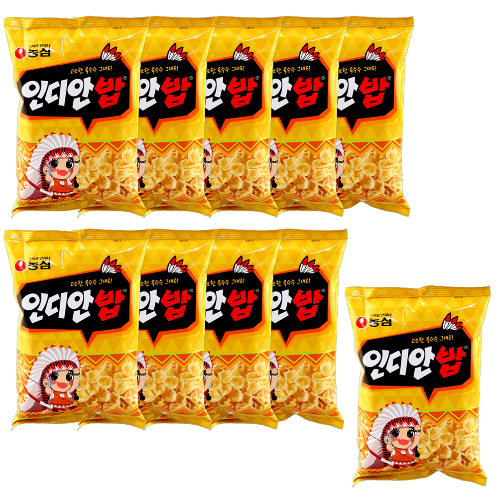 농심 인디안밥 83g 10개 : 딩동팩토리