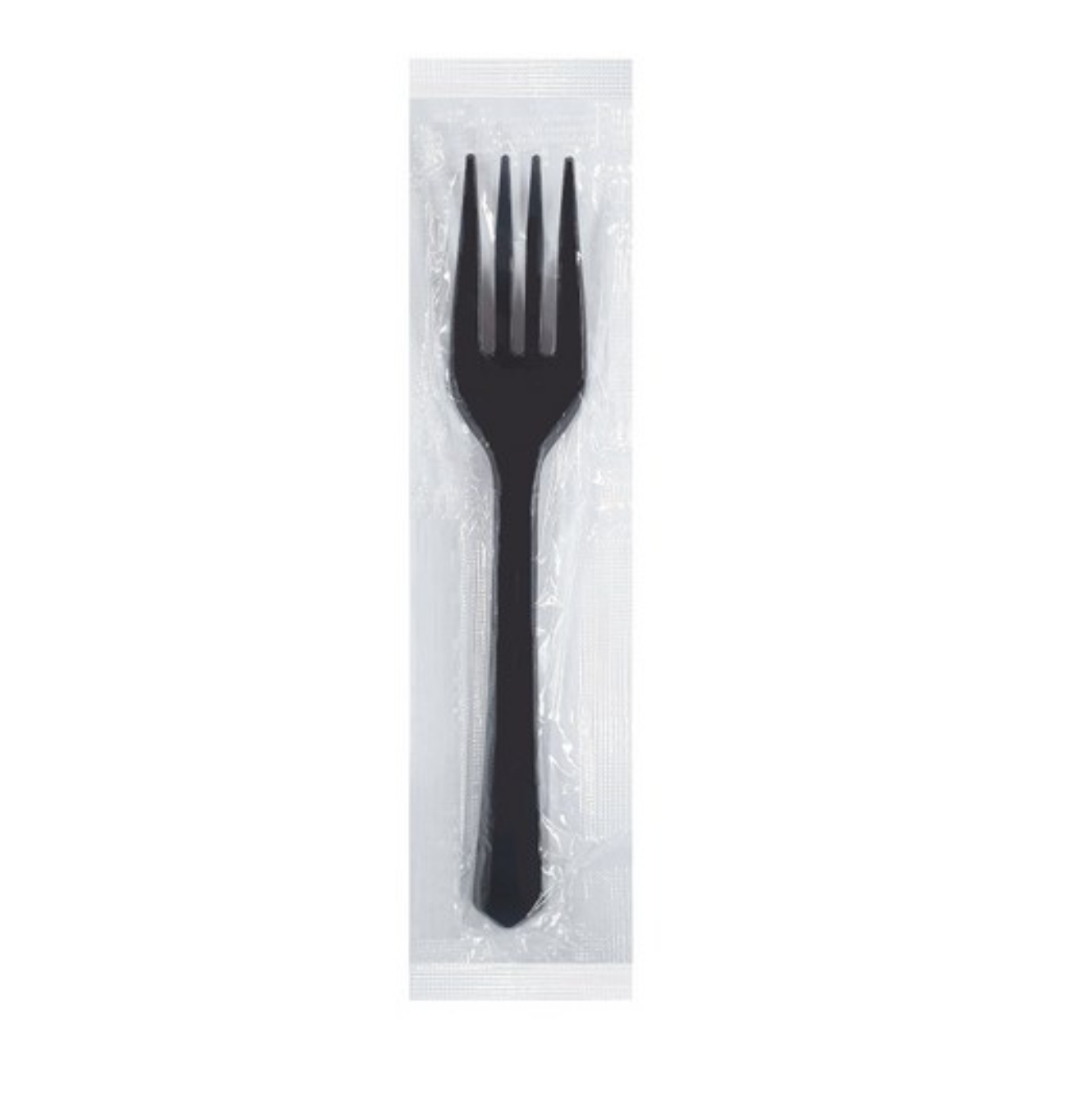 생활을그리다 일회용 포크 개별포장 블랙 16cm, 300개입, 1개 : 요리를그리다
