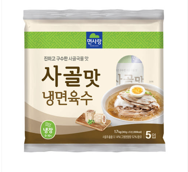 면사랑 사골맛 냉면육수(냉장) : 오셈푸드
