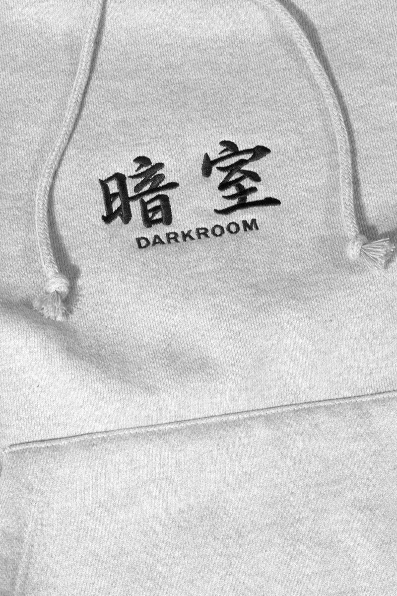 다크룸 스튜디오 후디 Heavyweight basic hoodie - Gr/Bk : 찬스클로딩