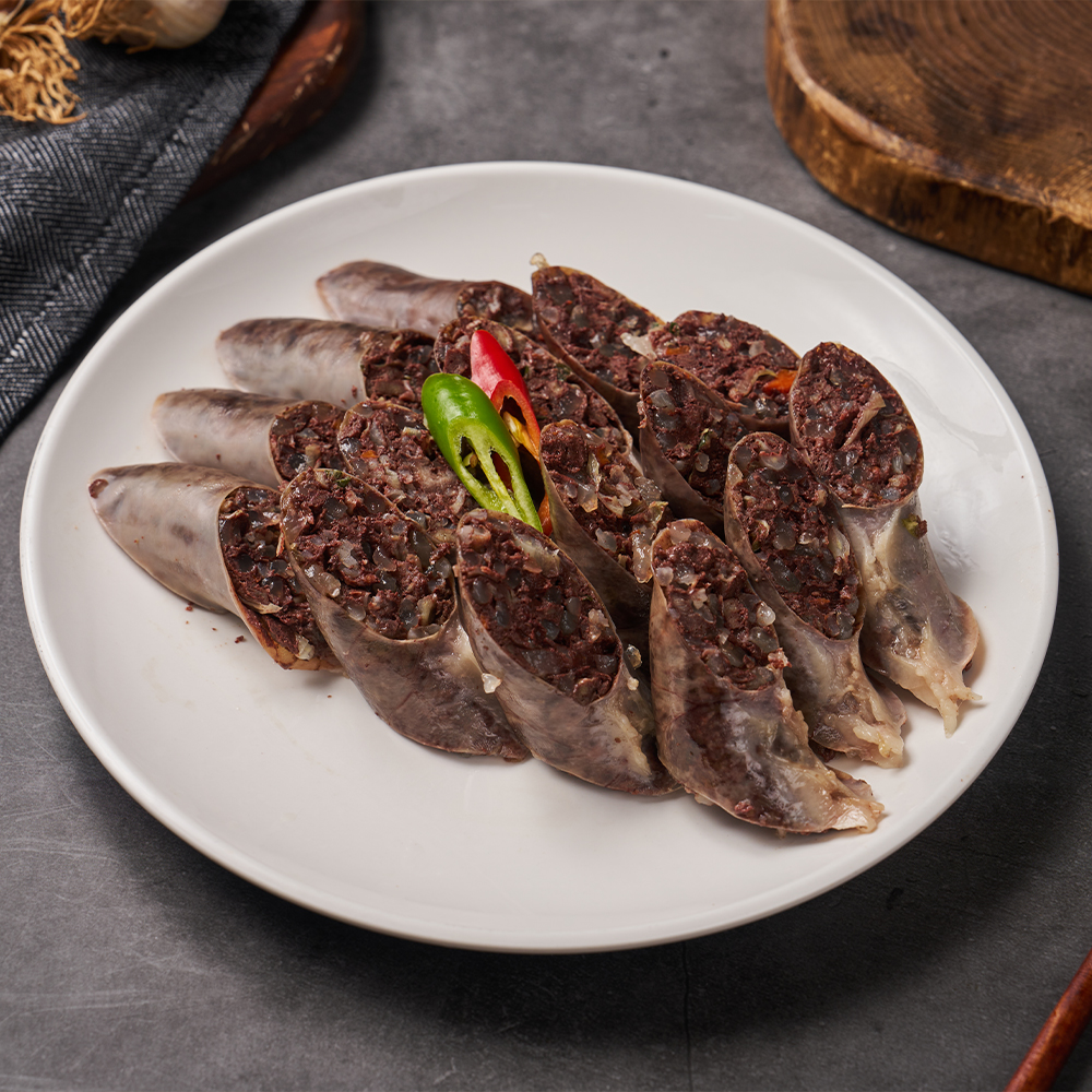 (도매) 피순대 1kg 돼지국밥 순대볶음 국밥 모듬순대용 : 훈푸드