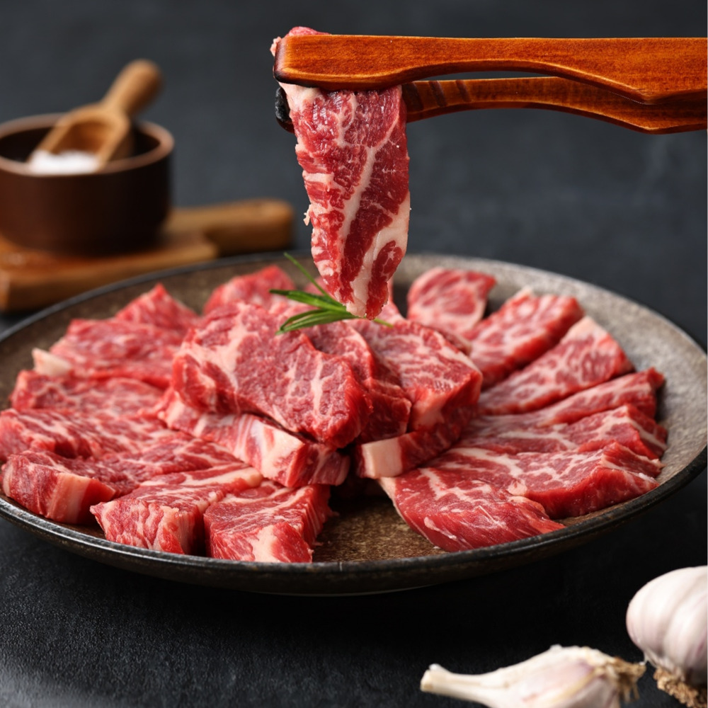 해빛담 소갈비살 안창살 토시살 200g 수입 소고기 구이 : 해 빛담