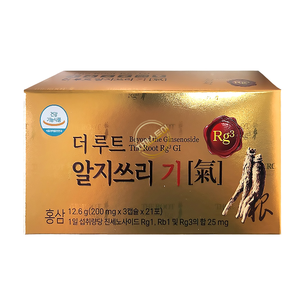 더루트알지쓰리 프리미엄 RG3 올인원 진세노사이드 홍삼 2박스 42포 105캡슐 : 전국자재
