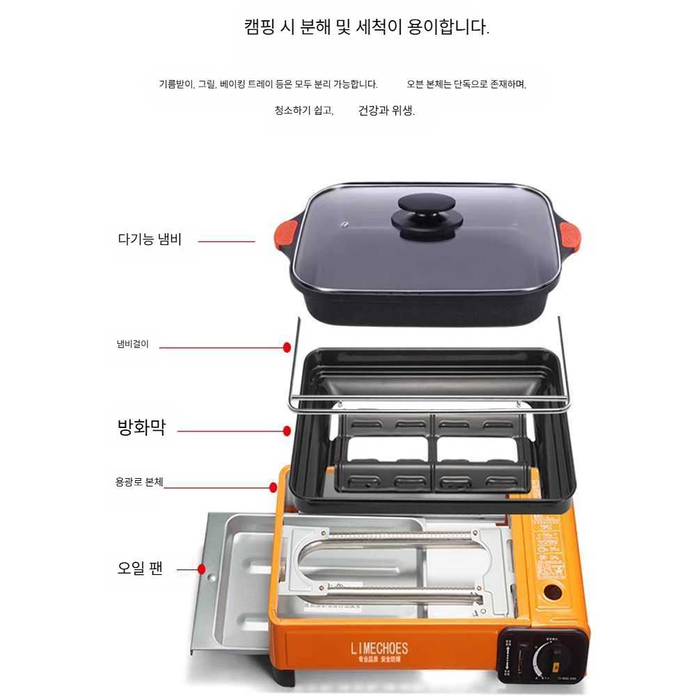 티핑포인트 야끼화로 꼬치구이 그릴 직화구이 꼬치 오븐+그릴+케이스 : 티핑 포인트