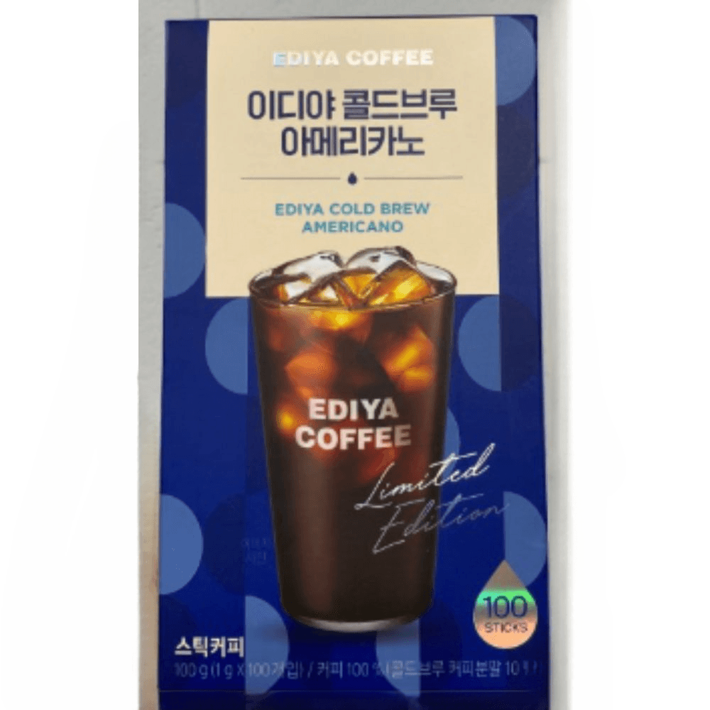 이디야 콜드브루 아메리카노 이디아 커피 100개입 4박스 : 쇼핑사거리