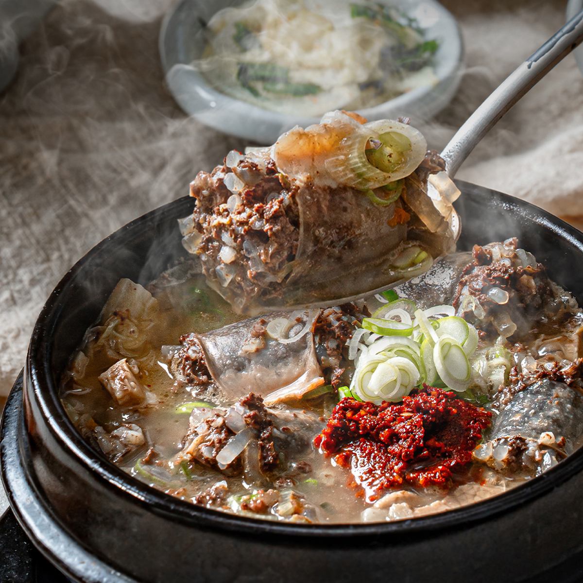 순대 돼지 국밥 순대국 순대국밥 캠핑음식 : 백년밥상