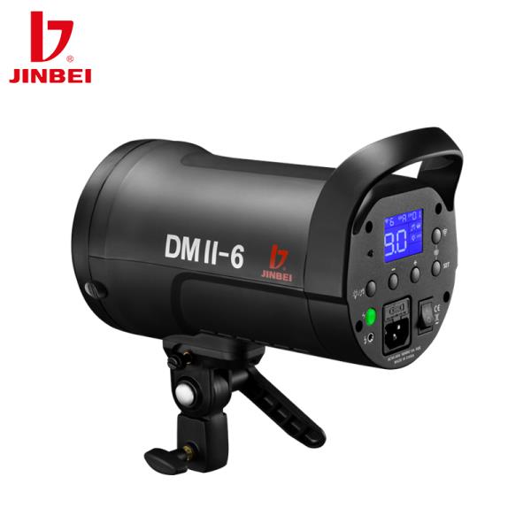 JINBEI DMII-6 스튜디오 플래시 라이트 15W LED 모델링 램프 2.4G 무선 스트로브 조명 인물 사진 촬영용 600W : 송하유통46