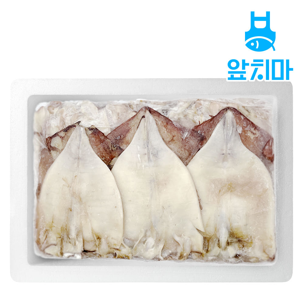 선동 냉동 할복오징어 5kg 4kg 오징어볶음 박스 도매 식당용 업소용 : 앞치마수산