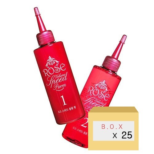 해든 로즈 스피드 볼륨 펌 170ml 1제+2제 (25세트) : 바이오메드 헤어테라피