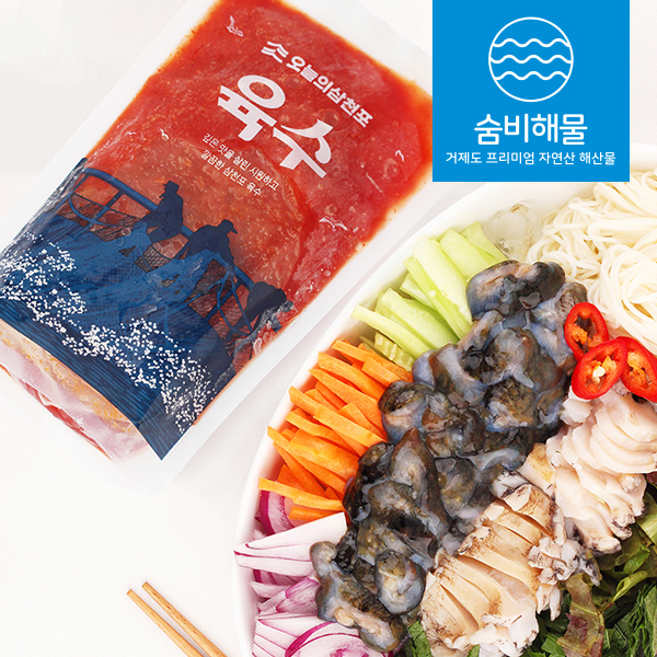 물회육수 물회 회 양념 소스 400g : 숨비해물