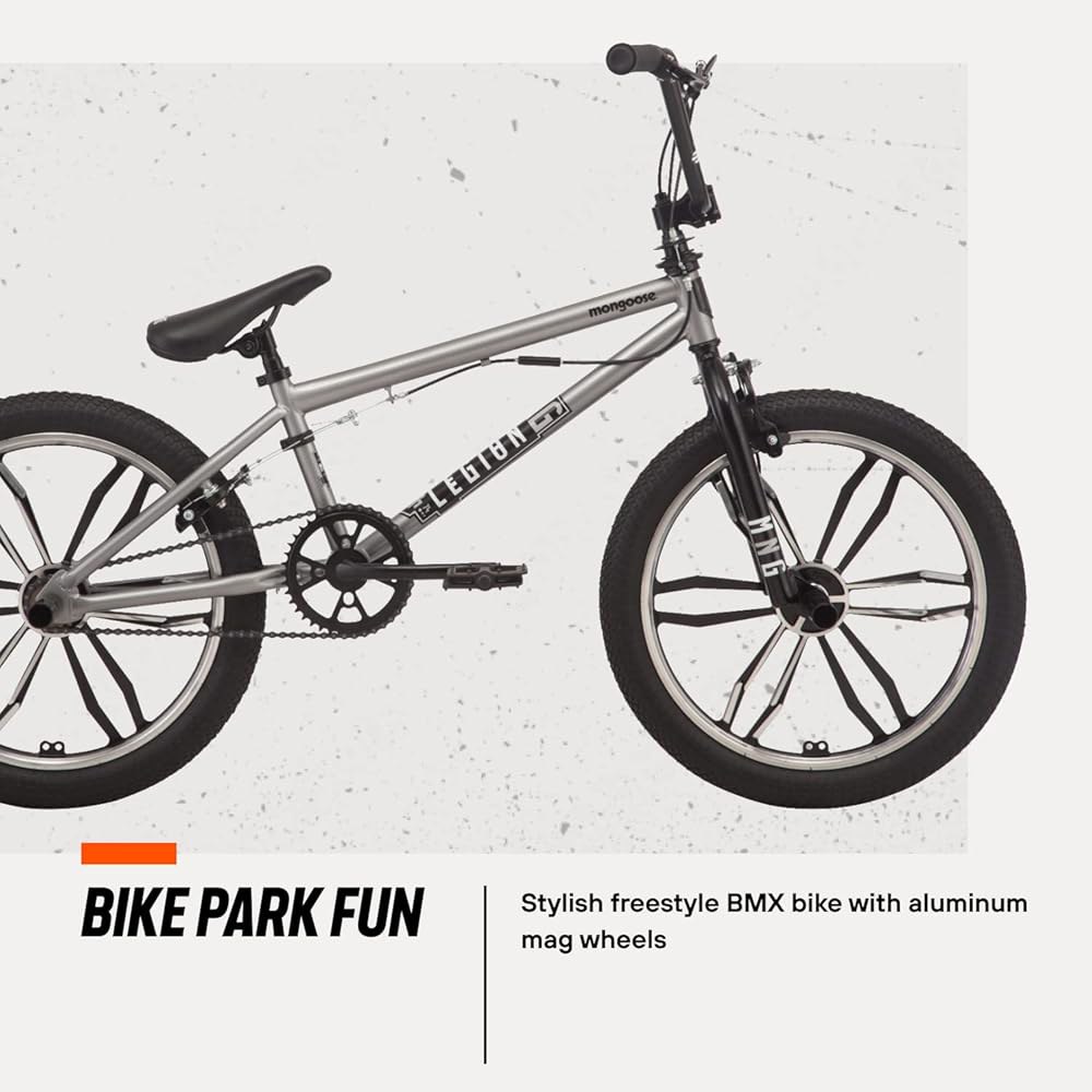 몽구스 레지옹 프리스타일 보도 BMX 자전거 초보 라이더 소년 소녀 16 20인치 하이텐 : 해직자