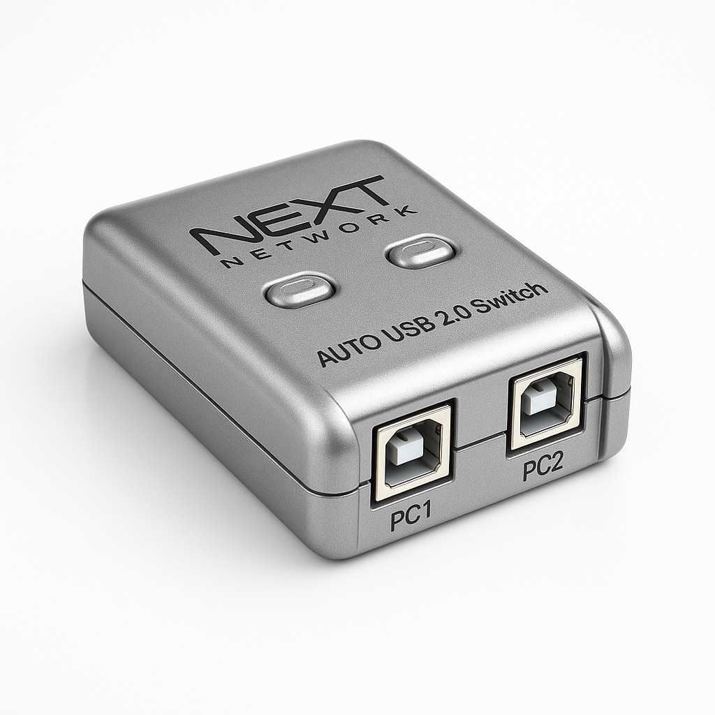 프린터 선택기 2포트 USB 공유기 : 유니정보통신몰