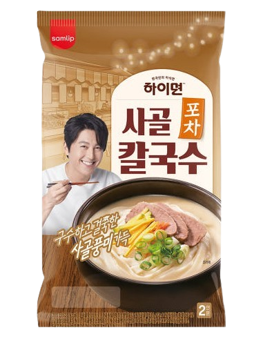 삼립 하이면 얼큰버섯 포차 칼국수 366g 2인분 : 인그린라이프