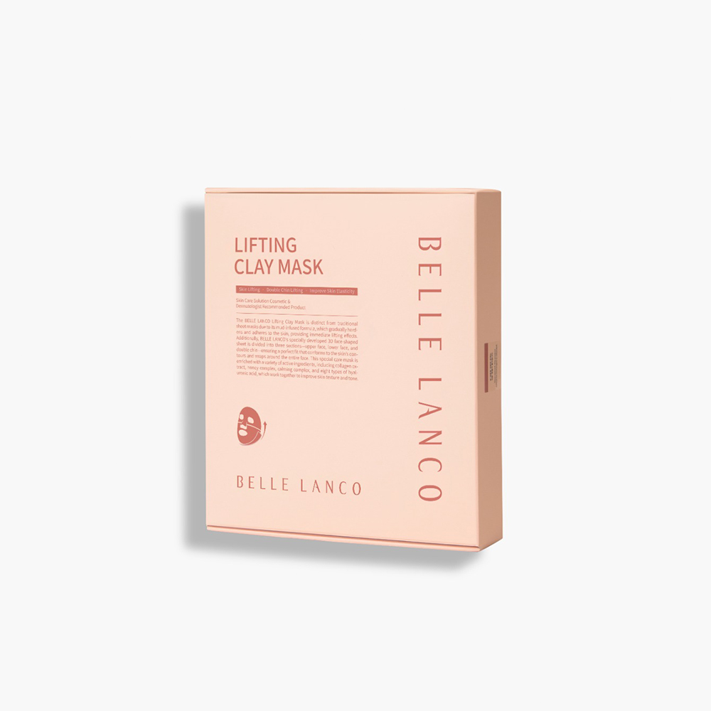 [1+1] 벨르랑코 리프팅 클레이 석고 마스크팩 20g x 4회분 : 에스테틱샵