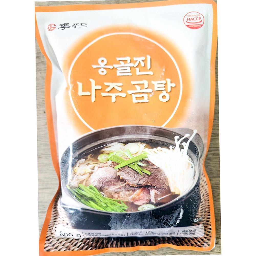 이푸 나주곰탕 600g 5개 국 곰탕 탕 : 유정상회