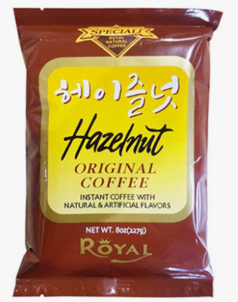 로얄 헤이즐넛 커피 227g 1봉 : 에스엔케이 글로벌