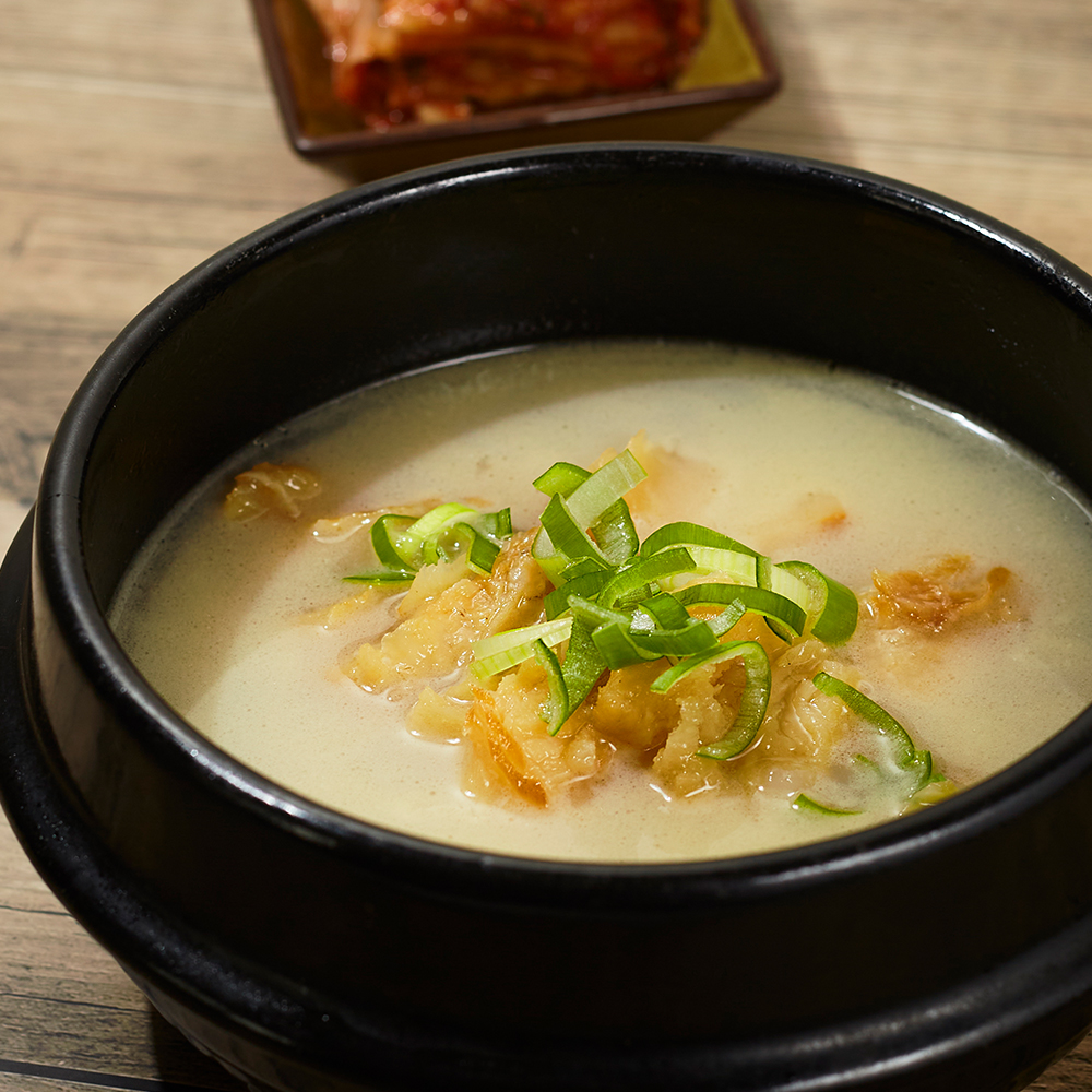 [초간편]뽀얀 돼지국밥 650g / 기름기 없는 명품순대국 : 해와바다