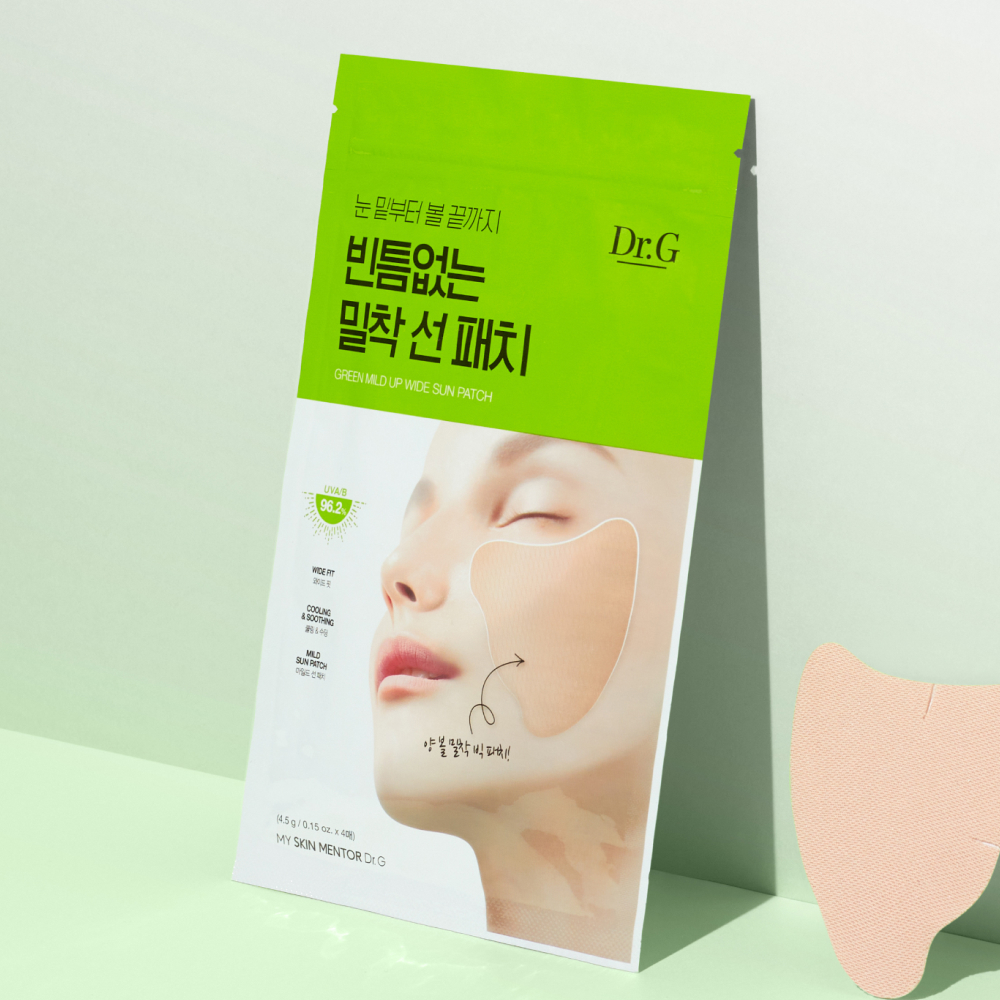 닥터지 그린 마일드 업 와이드 선 패치 4P : 고운세상 닥터지