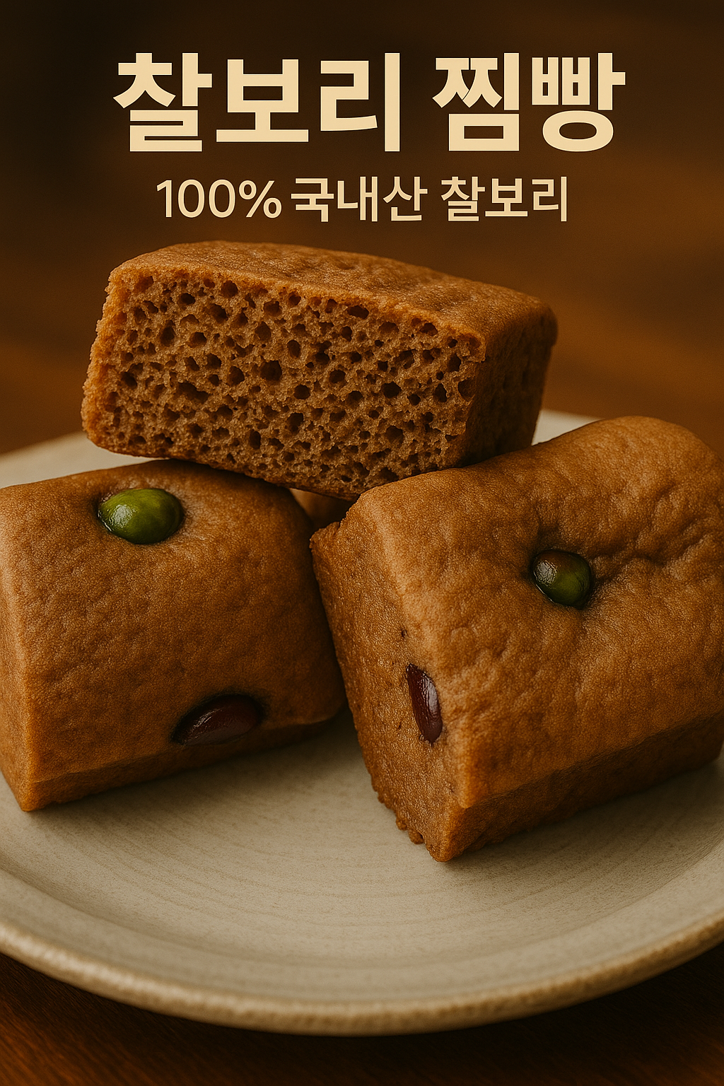 찰보리빵 찰보리떡(찰보리찜빵) 통도빵 : 통도찰보리
