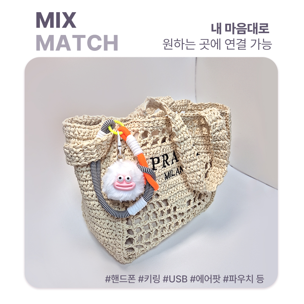 루센티 휴대폰손목스트랩 핸드폰줄 핸드폰스트랩 : 루센티