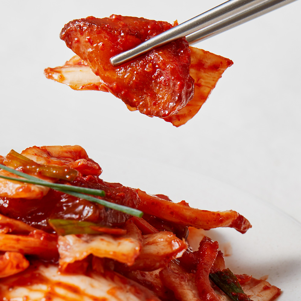 선미김치 100% 국산 재료 감말랭이가 그대로 감말랭이 겉절이 1kg 2kg 3kg 5kg : 느루양품점