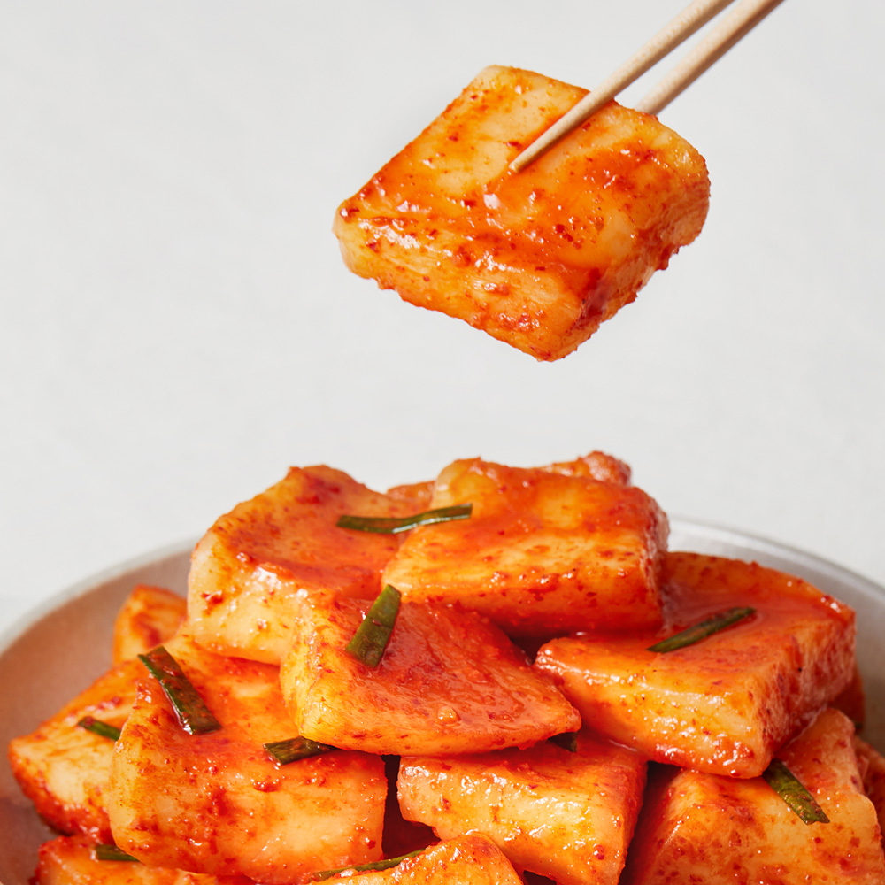 선미김치 100% 국산 재료 국밥집 아삭한 석박지 1kg 2kg 3kg 5kg : 느루양품점