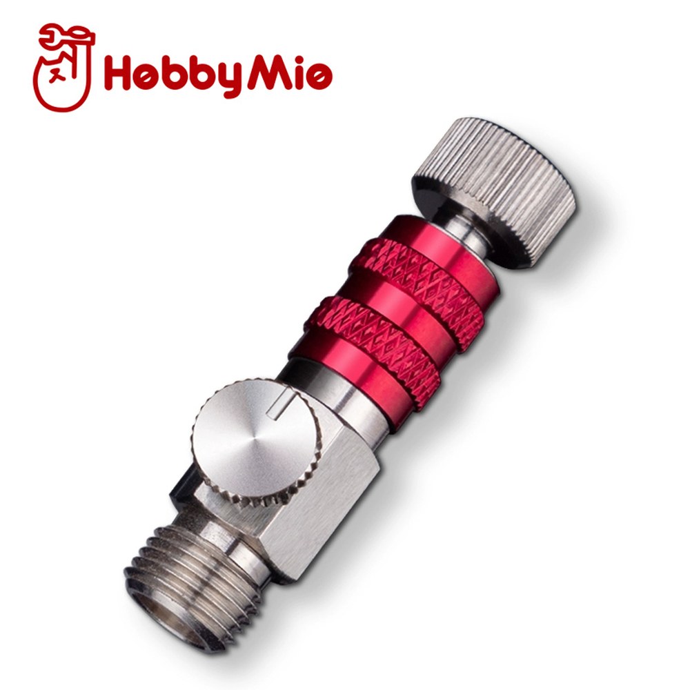 HOBBY MIO 엔지니어링 아마추어 조인트 세트 모델 에어브러시 액세서리 1/8 인치 퀵 커넥터 공기량 조절 가능 자동 잠금 조인트 : 엠에이치글... 