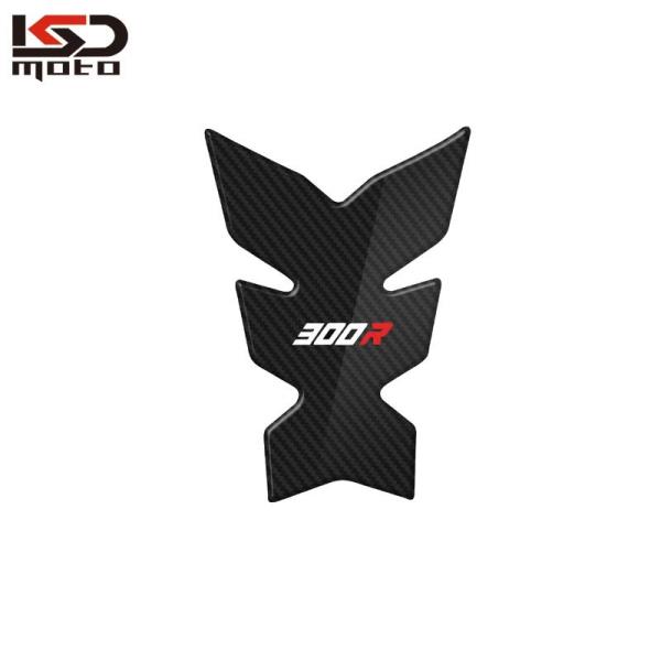 Loncin Voge 300R R 탱크 보호 스티커 맞춤형 방수 측면 연료 커버 : 브이허브브
