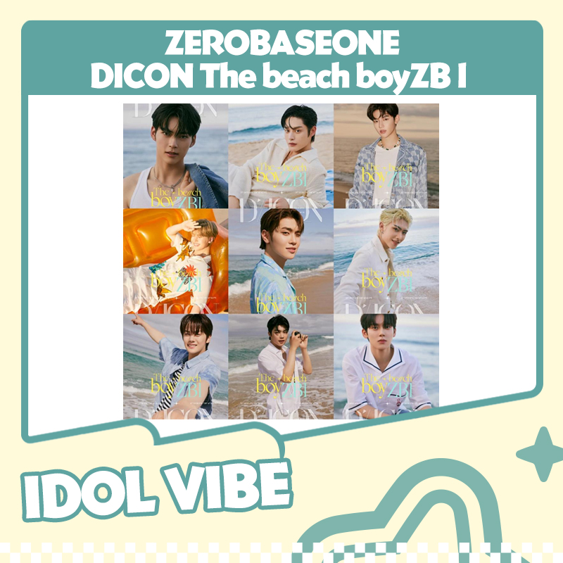 ZEROBASEONE 제로베이스원 2023 디아이콘 DICON THE BEACH BOY ZB1 : 아이돌바이브