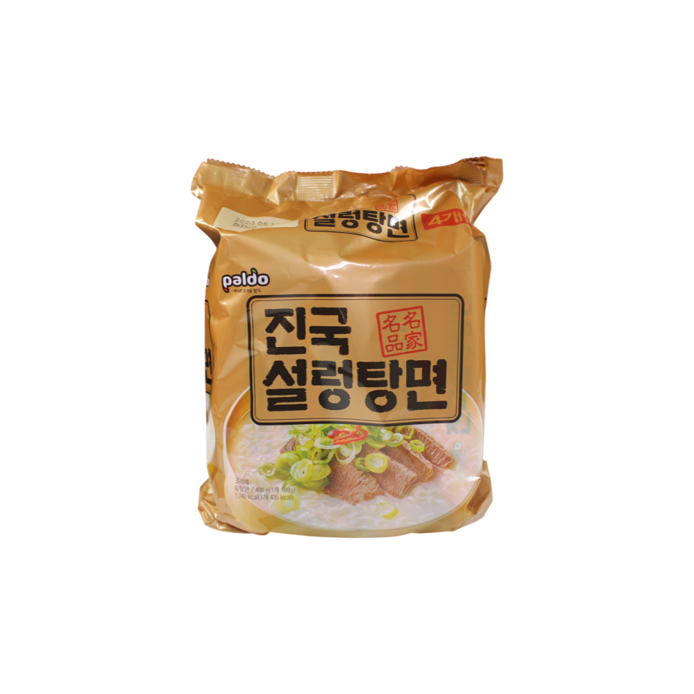 [유통기한 임박] 팔도 진국설렁탕면 100g, 4개 (25년 6월 17일) : 디에스큐브