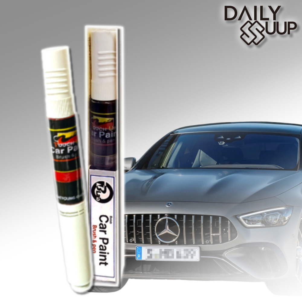벤츠 197 붓펜 옵시디언블랙 카페인트 자동차 흠집 붓페인트 도색용품 : DAILY SSUUP