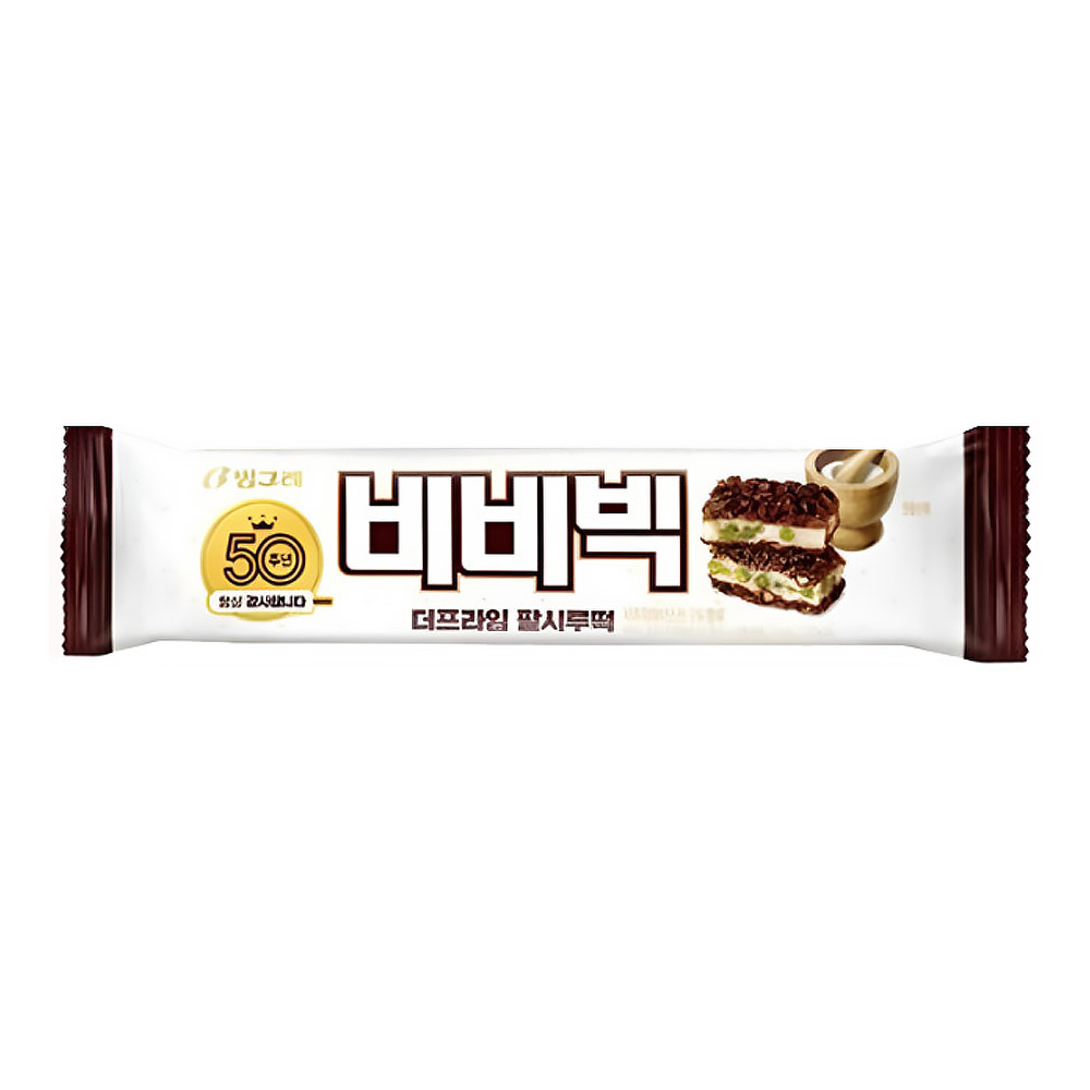 비비빅 팥시루떡 40개 : 굿아이스크림