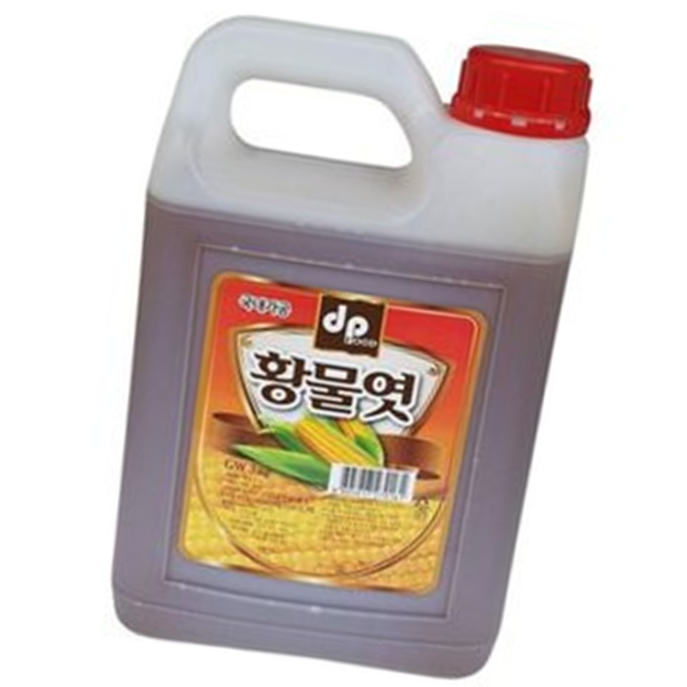 두포식품 황 물엿 3kg 1개 조미료 감미료 : 짱식자재마트