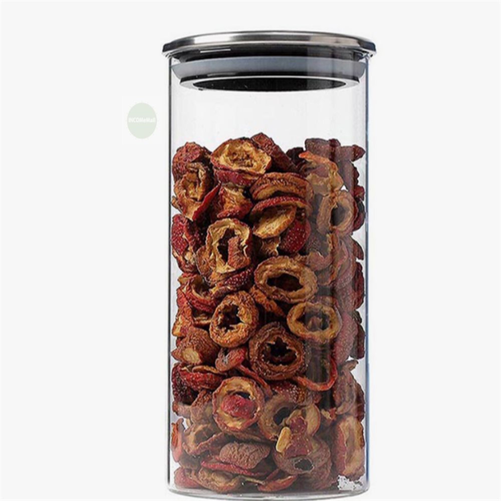 인컴디자인 푸드 내열유리 밀폐용기 2개세트 8.5cm 550ml : 인컴몰