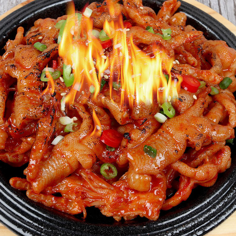 NEW 쿡앤라이프 매운맛 무뼈닭발 350g 고향식품 뼈없는닭발 밀키트 캠핑 음식 : 쿡 앤 라이프
