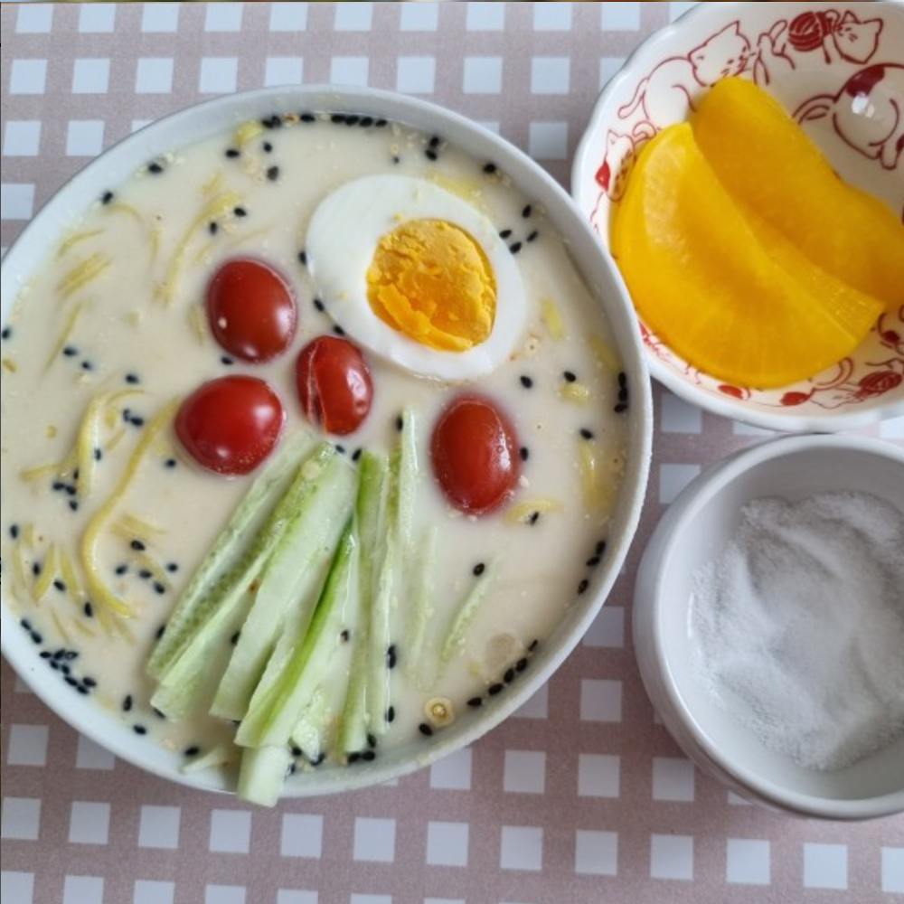 콩국수 세트 (10인분) 복만네 콩가루x구포국수 /콩국물 면 : 루이스벨라