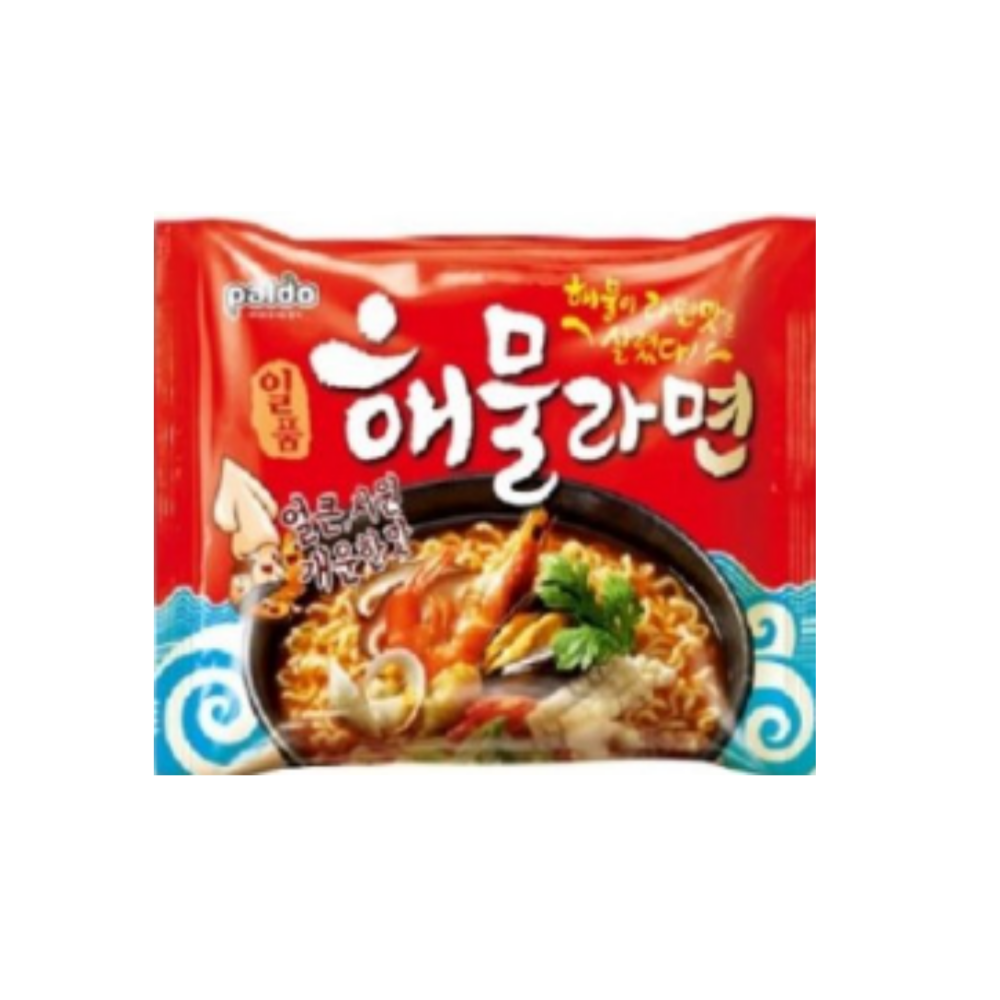 [워나점빵] 팔도 해물라면 멀티팩 120g X5개입 : 워나점빵