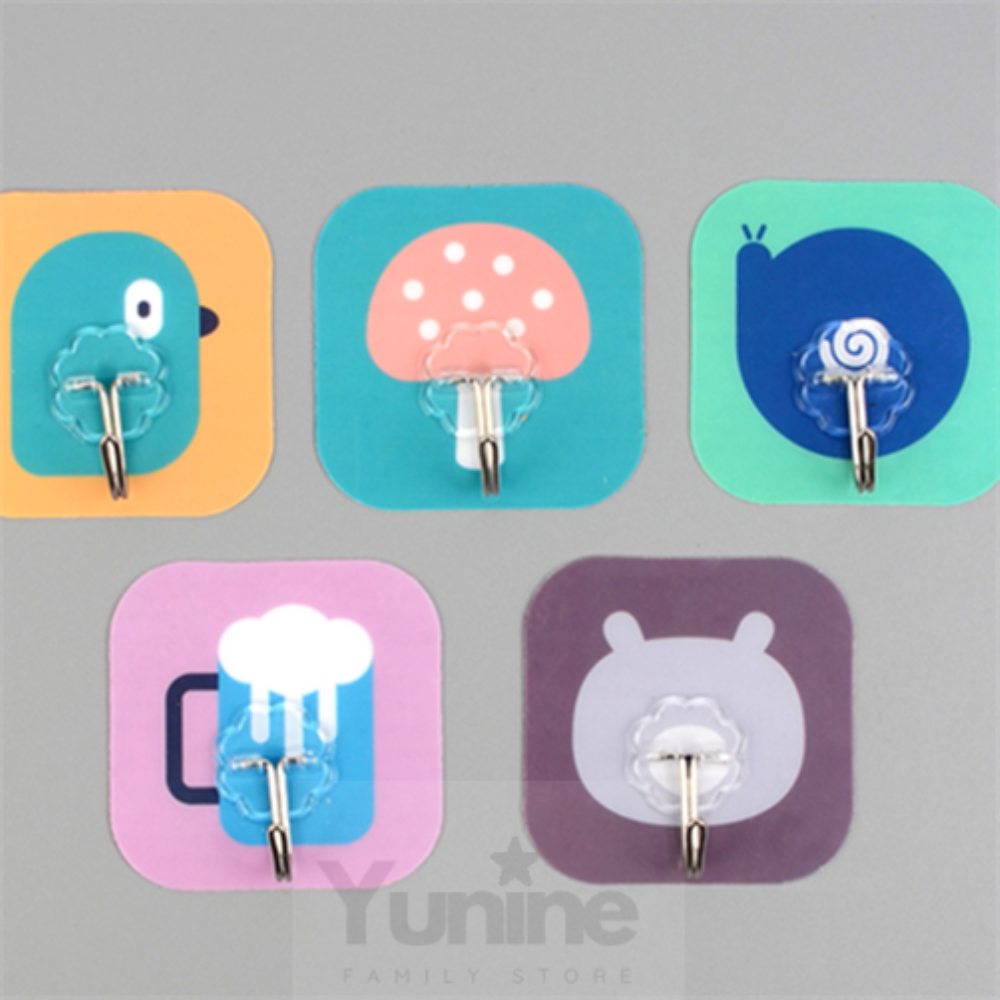 YUNS 귀여운 디자인 후크 다용도 다목적 멀티 거치대 각도조절 : 윤이네별가게