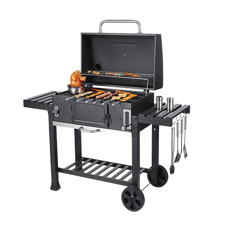 특대형 야외 바비큐 그릴 숯불 화로대 BBQ 그릴 : 방가월드