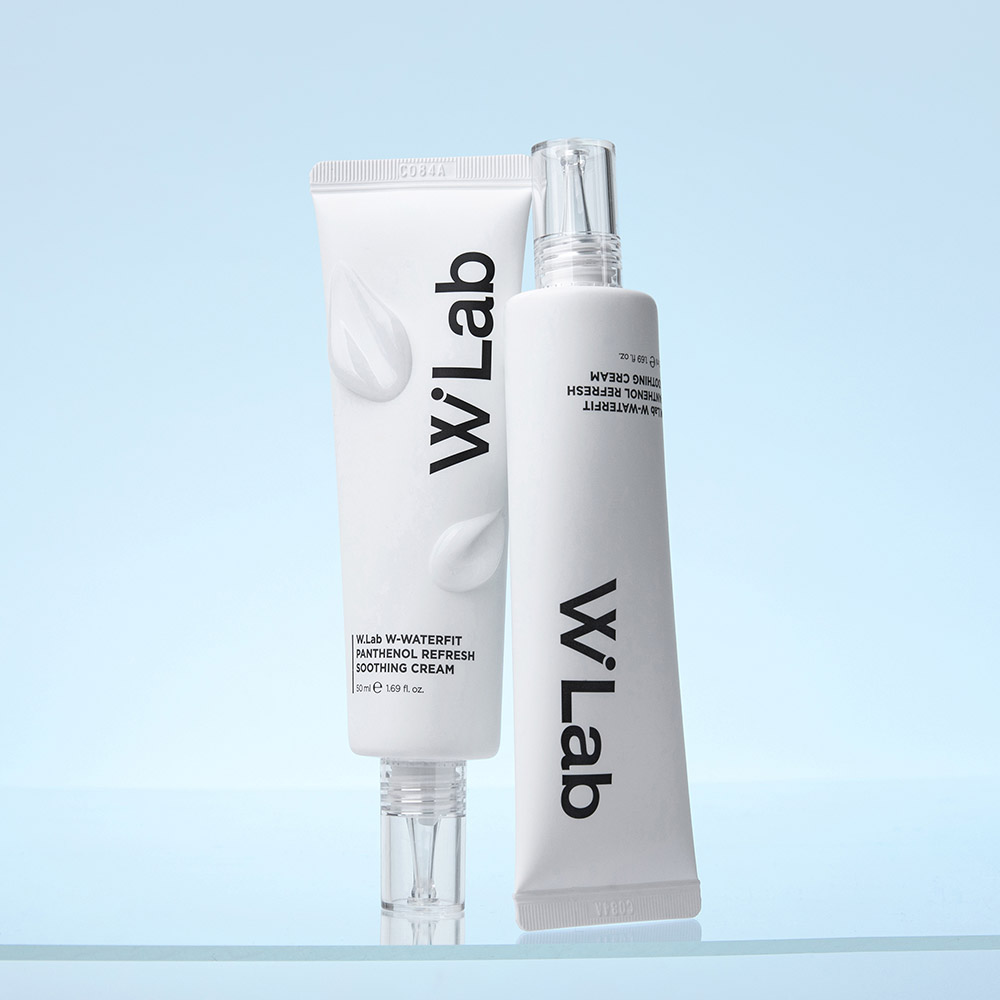 [수분 쉴드] 더블유 워터핏 판테놀 리프레시 수딩 크림 50ml, 3개 : 더블유랩 공식스토어