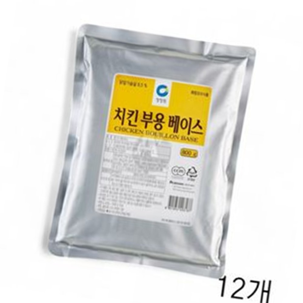 대상주식회사 청정원 치킨 부용 베이스 800g 12개입 육수용 : 짱식자재마트