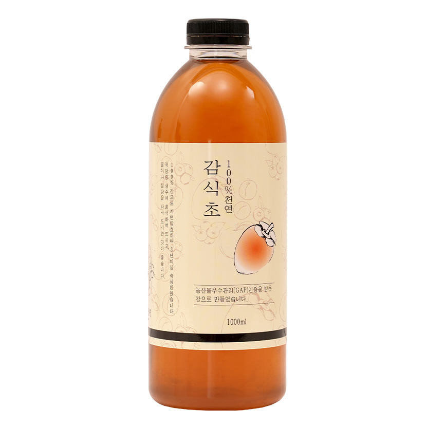 천연발효감식초1000ml 1병 -3년천연발효식초 : 하동감사농원