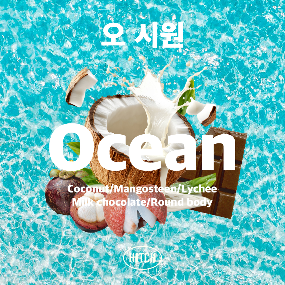 여름 한정판매 오시원 블렌드 스페셜티 100g 200g 원두납품 : 히치커피로스터스