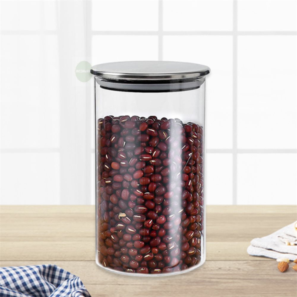 인컴디자인 푸드 내열유리 밀폐용기 2개세트 6.5cm 250ml : 인컴몰